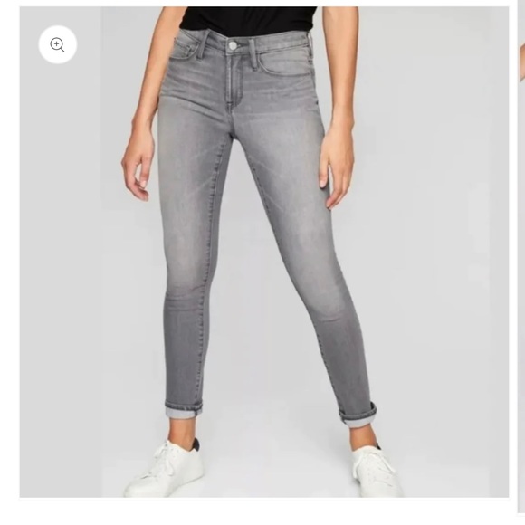 ATHLETA Sculptek Skinny Grey Wash Jeans, 6 Stretch Grey Jeans - Picture 16 of 16